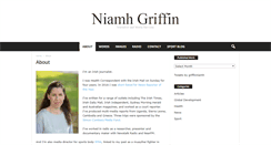 Desktop Screenshot of niamhgriffin.net